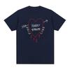 Styles Same Style Music Album Graphic Print T-Shirt Men Women Fashion Cotton Summer Oversized Casual Top