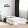 VidaXL Bed Frames White 75x190 Cm Engineered Wood, Bedroom Furniture, Bed Base, Pallet Bed, Bed, Bed 3281245