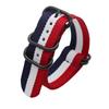 Zulu NATO Nylon Watch Strap with Black Five-Ring Buckle, 18/20/22/24mm Options Available