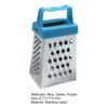 Cheese Grater Reusable for Kitchen Easy To Clean Sharp Blade Effectively Vegetables Shredder High Quality 4-Sided Effectively