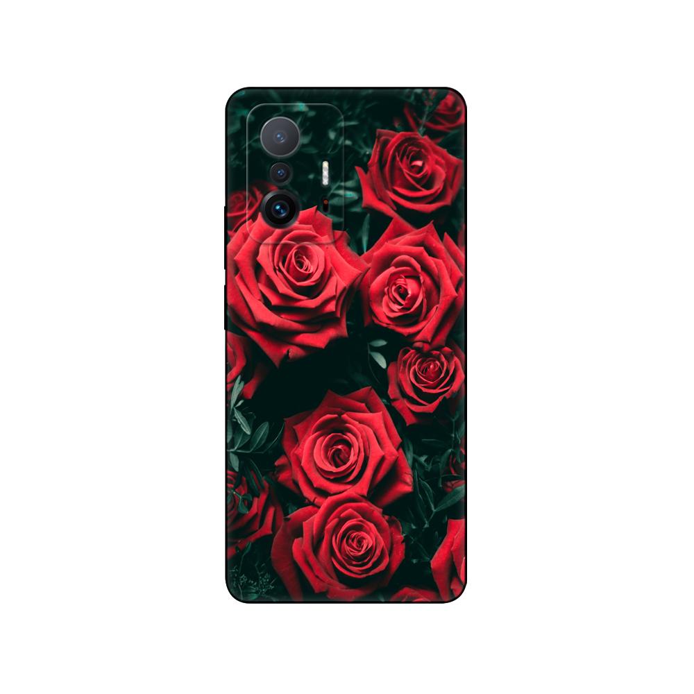 Pro Xiaomi 11T Pouzdro Pro Xiaomi 11T Pro Měkké pouzdro Silikonový Telefon Zadní kryt Xiaomi11T mi 11 T 11TPro coque 6,67palcový černý tpu obal