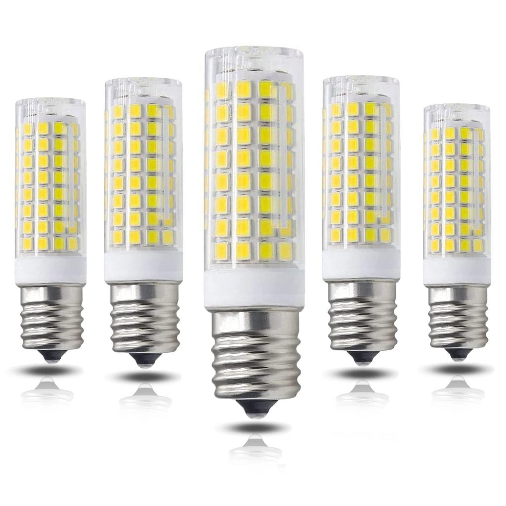 E17 LED Bulbs, 17mm Base, 7W, E17 LED Bulbs, Equivalent To a 75W Halogen Lamp, High Brightness, 730lm, Omnidirectional Wide Beam, Dimmable, Sealed