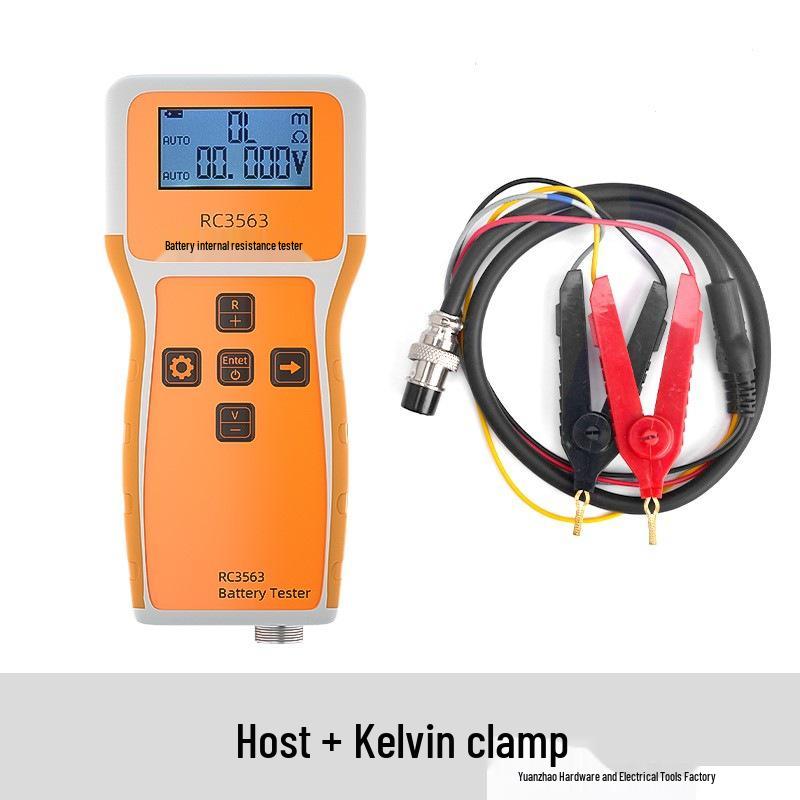 High-Precision Internal Resistance and Voltage Detector for Lithium and Storage Batteries