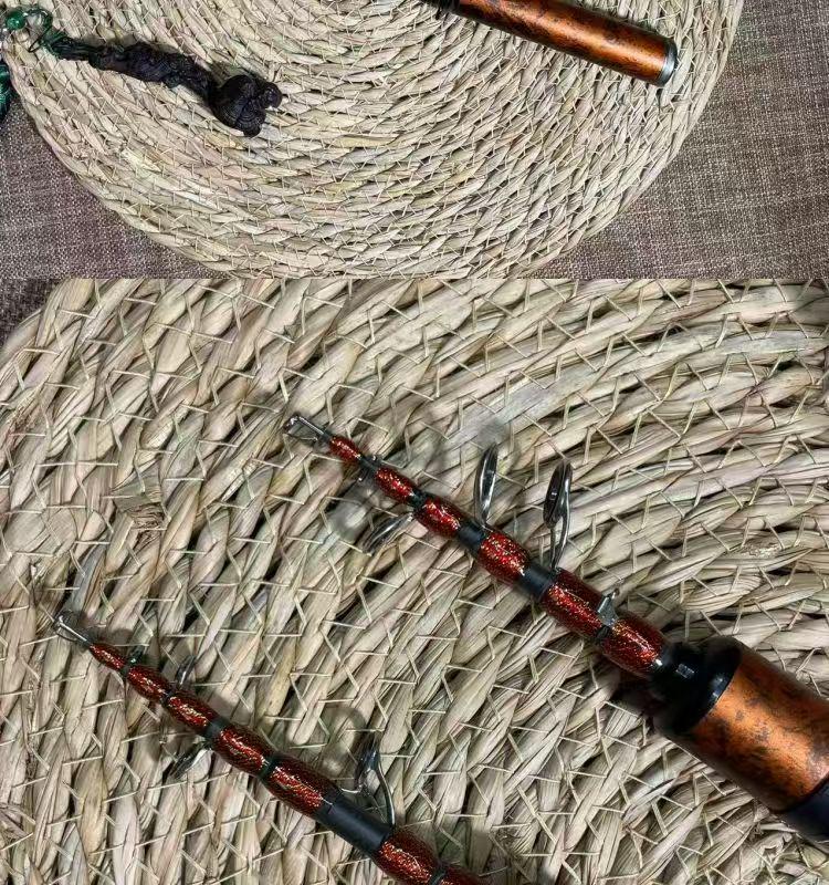 Ultra-Short High-Carbon Titanium Lure Rod