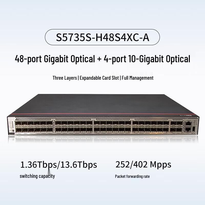 Huawei S5735S-H48S4XC-A Enterprise Layer 3 Aggregation Switch