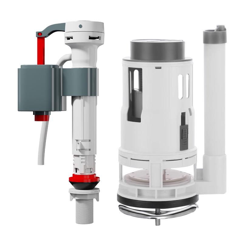 HSPA Universal Toilet Water Inlet & 3-inch Drain Valve Set