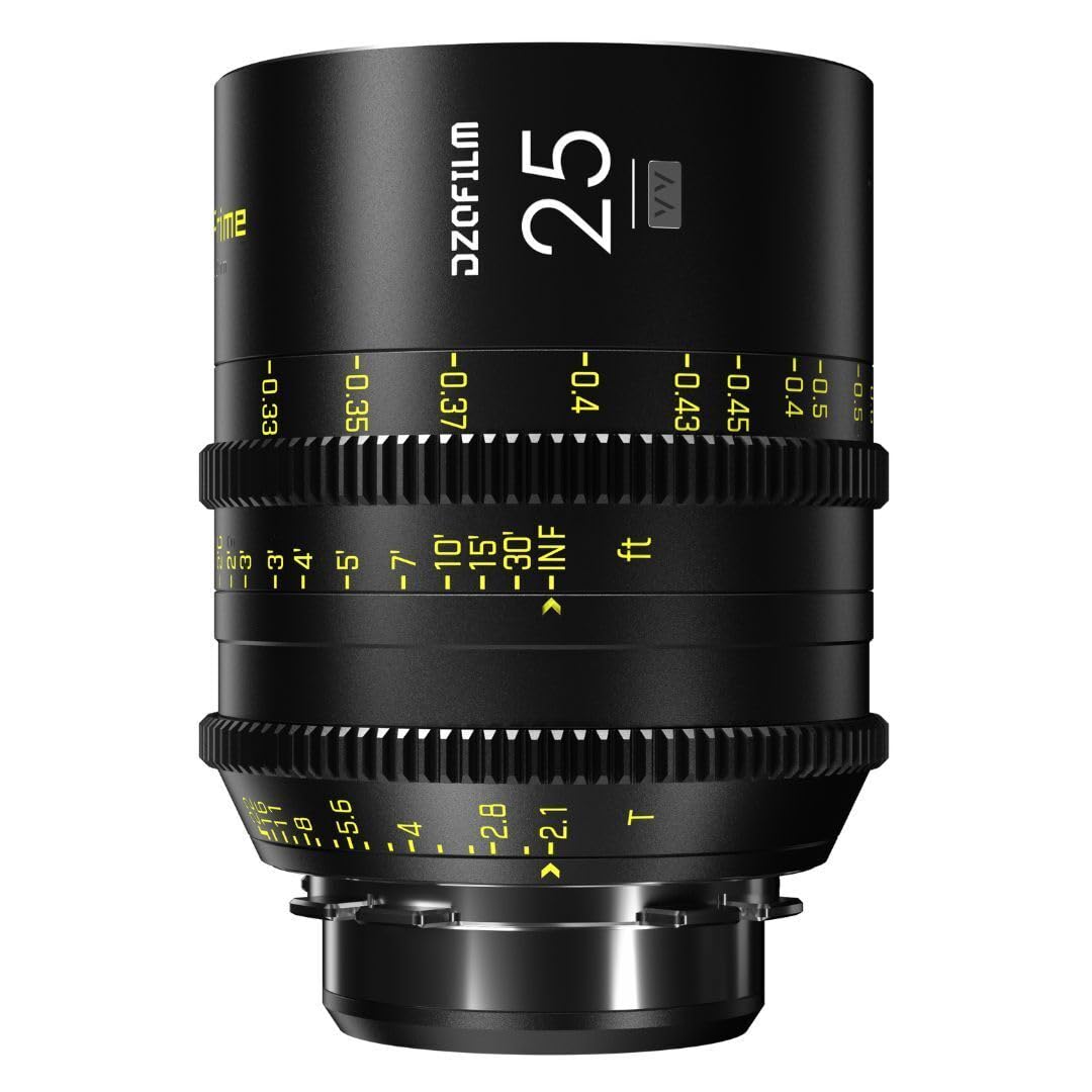 

DZOFilm Vespid об єктив з кріпленням PL об єктив для камери 25мм PL [ ] (FF T2.1 кріплення)