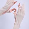 Summer UV Protection Breathable Ice Silk Anti-Slip Gloves for Outdoor Sports