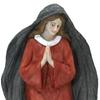 Mary Figurine Resin Sculpture Handmade Creative Home Decor Nun Religious for Cabinet