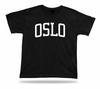 T-Shirt Merkmal TEE Baumwolle Klassisch Bekleidung tolle Geschenkidee lässig Oslo Norwegen