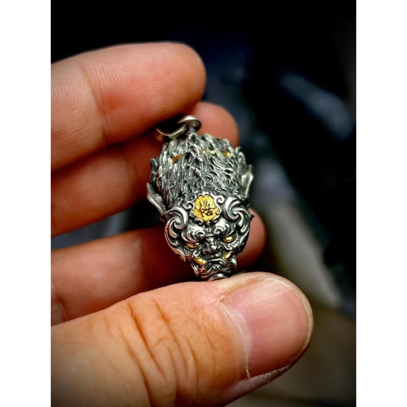 Dark Mythology Wukong Original 925 Silver Pendant of Sun Wukong