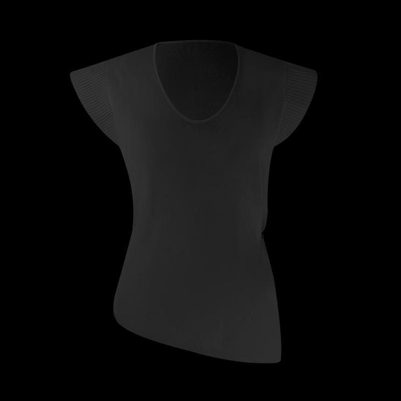 HECO New Chinese Style Knit Short-Sleeve T-shirt