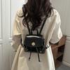 Schoolbag Korean Girl Bag Women's 1011 New Summer Retro Fashion Backpack Niche New Product Sense Messenger Bag Wholesale