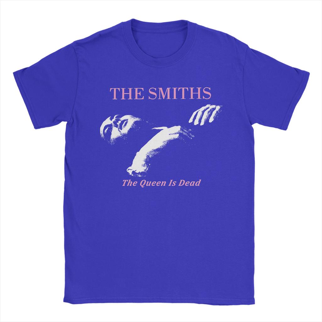 The Smiths The Queen Is Dead 100 Cotton T Shirt For Unisex's Summer Y2K Fun T Shirts O Neck Hip Hop Tees Oversize Casual Clothing