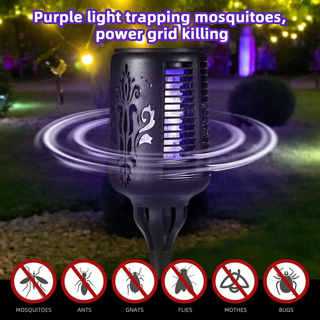Solar Zapper Outdoor Waterproof Lights, & Lighting, Zapper Insect  For Eradicating Mosquito Gnat Fly