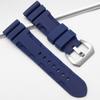 High Quality Rubber Watch Strap for The Panerai Diving Series 1164 PAM01209 Black Silicone Waterproof Strap 22mm 24mm 26mm
