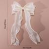 Ribbon Bow Hairpin Creative Headdress for Bride Birthday Wedding Anniversary
