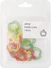 Apple Paper Assorted Paper Clips for Document Slip-On Clips, 15-Piece Pack, Apple-Shaped Organizing, SZG-3810