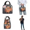 Kawaii Pochitas Merch Insulated Lunch Bag For Picnic Storage Food Boxes Portable Cooler Thermal Lunch Boxes