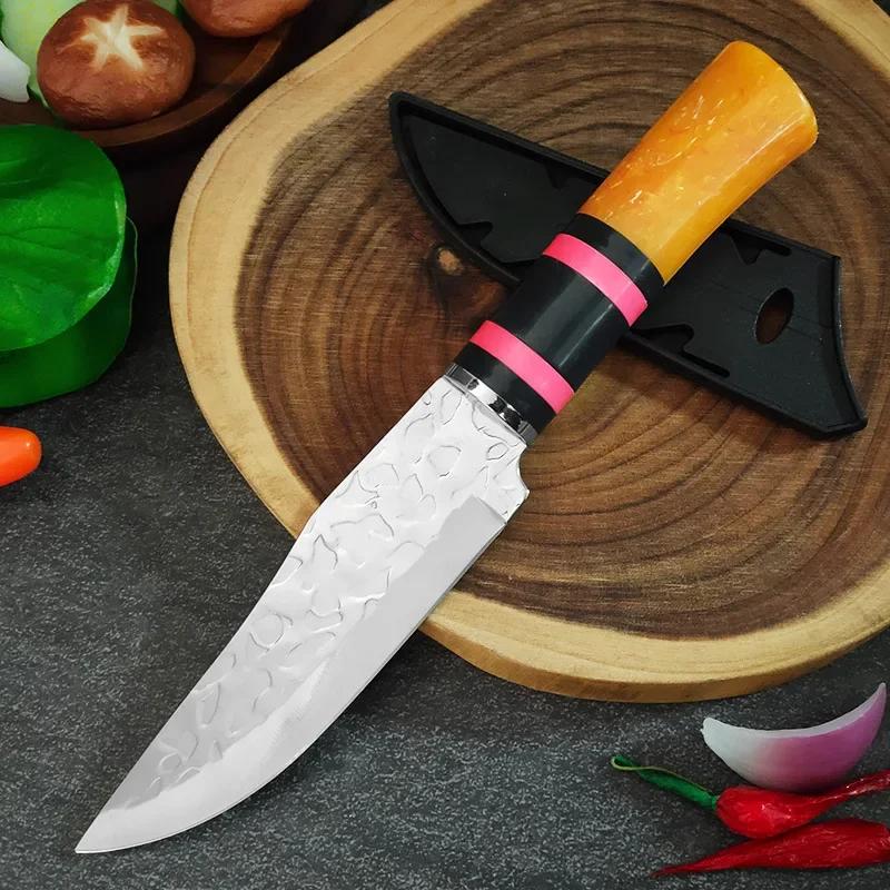 Professional forging boning knives, kitchen splitters, portable small knives, meat slicers, kitchen accessories, fruit knives
