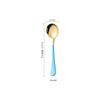 1010 Stainless Steel Titanium-Plated Multifunctional Spoon: Ideal for Desserts, Coffee, Soup, Kids, Household, or Hotel Use