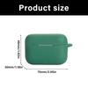 Scratchproof Case Shockproof Skin Wrap for Buds T200 Dustproof Enclosure Housing Washable Silicone Sleeve Enhances Grip