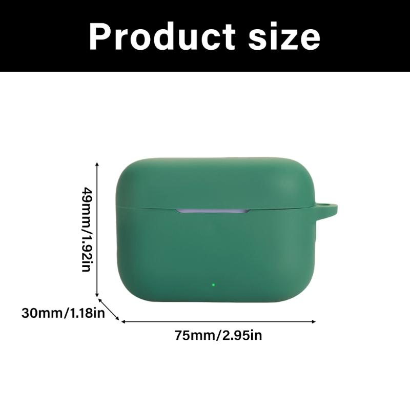 Scratchproof Case Shockproof Skin Wrap for Buds T200 Dustproof Enclosure Housing Washable Silicone Sleeve Enhances Grip