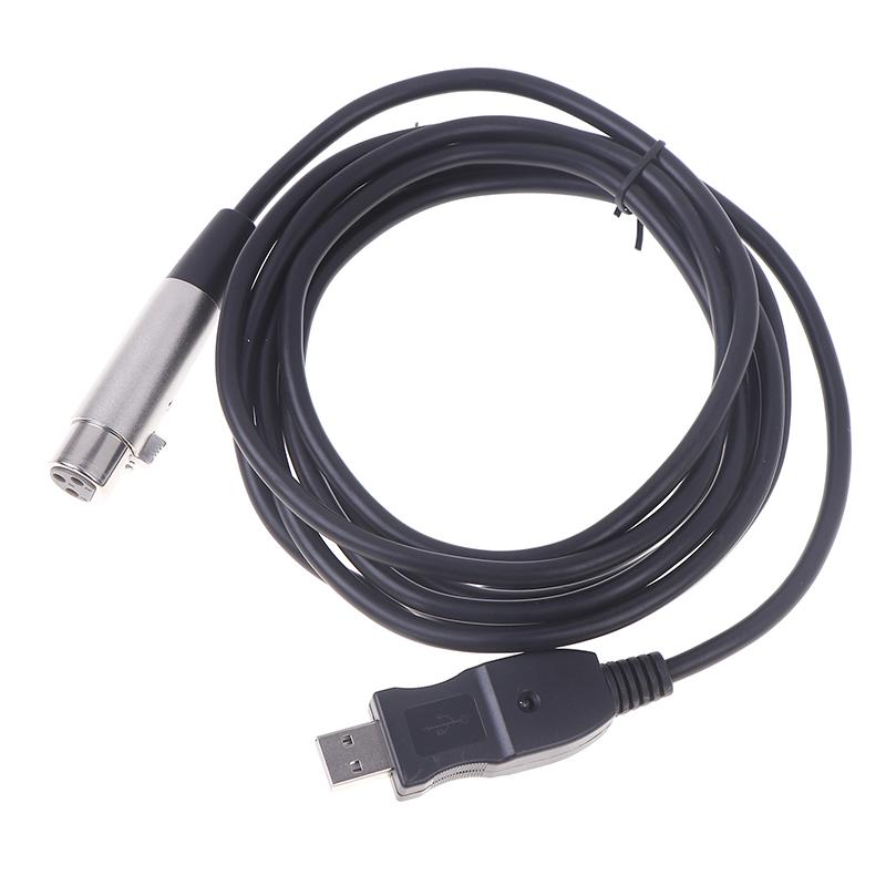 Usb Microphone Cable  Microphone Cable Computer Usb To Xlr Microphone Connect Computer Cable Audio Cable Adapter