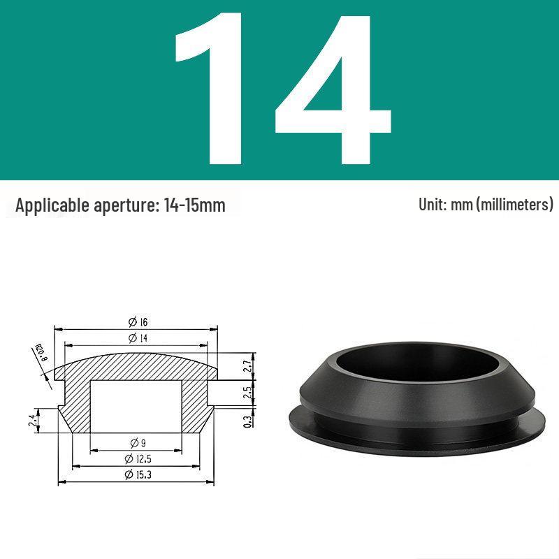High-Temp Resistant Silicone Rubber Stopper with Card Slot Sealing Cap
