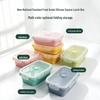 Foldable Outdoor Silicone Cooler Lunch Box - Heat Resistant, Food Grade, Sealed for Freshness