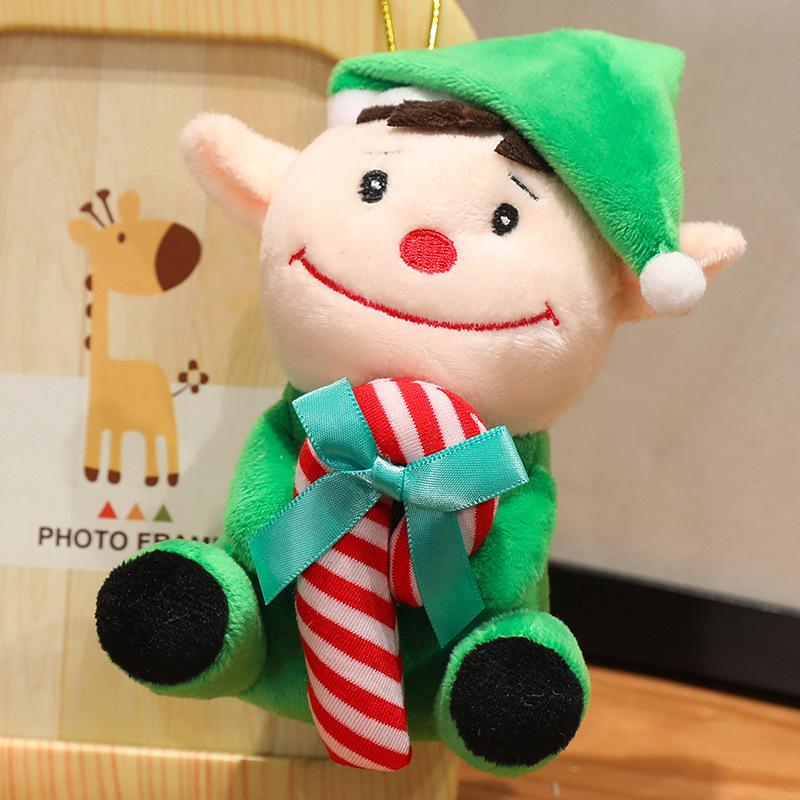 Santa Plush Christmas Toys Elk Dolls Snowman Elf Decoration Christmas Gifts