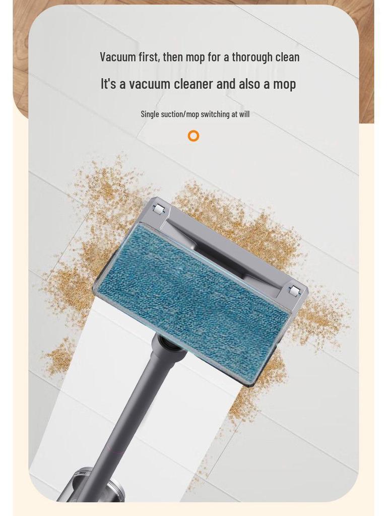 Portable Handheld Wireless Vacuum Cleaner with Strong Suction for Home and Car Use