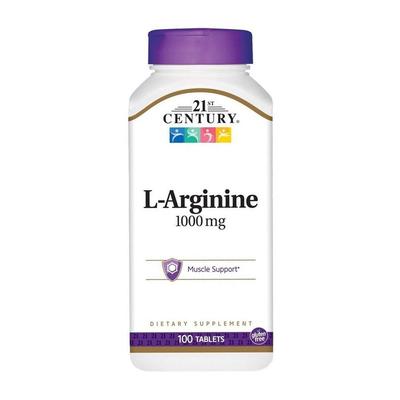 L-Arginine 1000 Mg, 100 Tablets