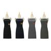 Kitchen Apron with Pockets, Work Clothes, Chin Cleaning Apron, Restaurant Waiter Work Clothes