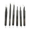 1.5MM Eyelash Tweezers High Grade Coverage Stainless Steel Eyewinker Extension Tools Easy to Clean Curve Lash Supplies