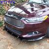 HTTYYX Lesklý černý přední nárazník auta Splitter Lip Diffuser Body Kit Spoiler Guard Pro Ford Mondeo Fusion 2013 2014 2015 2016