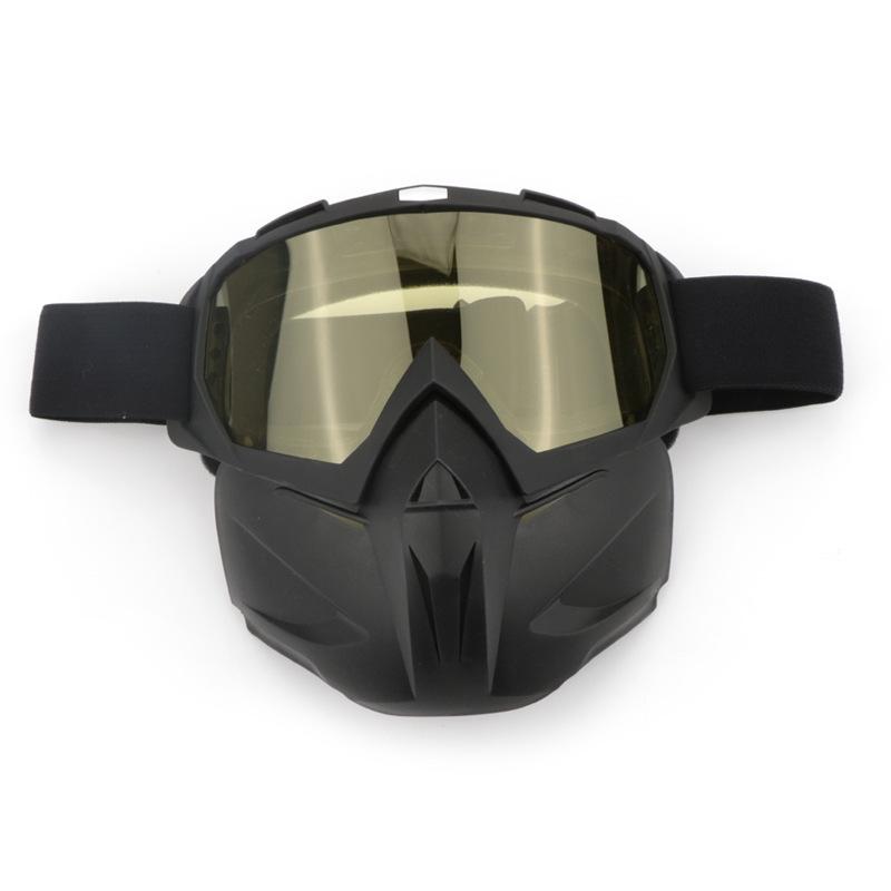 New Mask Goggles Sports Helmet Goggles Removable Mask Goggles Windproof Sand Blocking Goggles