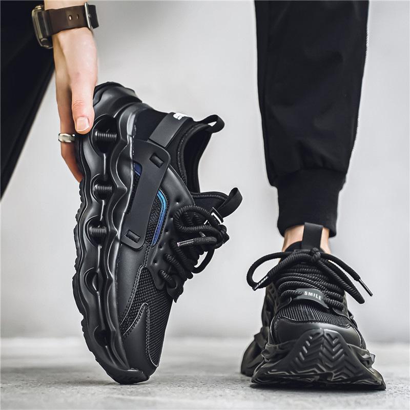 Men's shoes summer new thick-soled heightening dad shoes mesh breathable men's casual shoes student sports shoes trendy shoes men