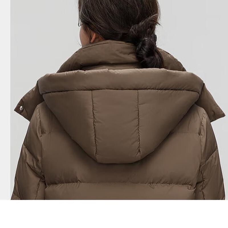 SNOWFLYING Short Collarless Down Jacket