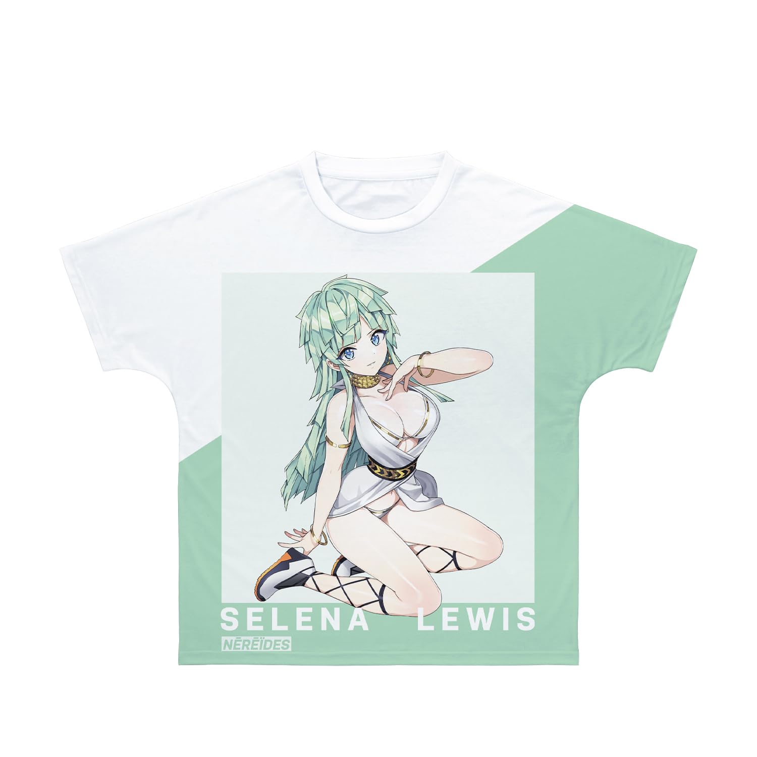 

Dolphin Wave Selena Lewis Full Graphic T-Shirt Unisex XS