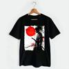 Afro Samurai T Shirt Vintage Retro Style Japanese Art Sumi E Ink Vintage Stretched Breathable Casual Unisex Comfortable