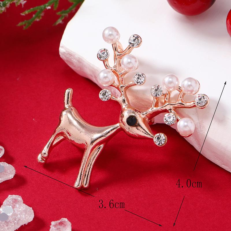 Spring & Autumn Handmade Cute Deer Giraffe Brooch Pin for Women