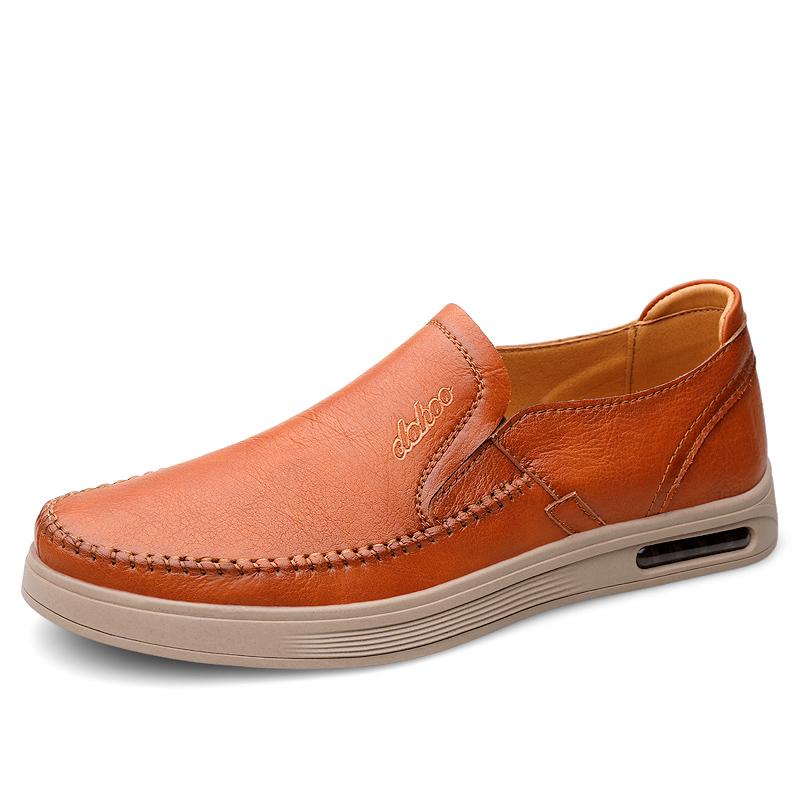 Fashion Casual Men's Leather Shoes Classic Gentleman Quality Style Office and Driving Outdoor Leisure Walking Comfortable Office Shoes
