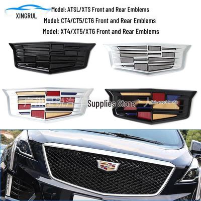 Cadillac Emblem Mod Kit: Front/Rear for CT4, CT5, XTS, ATS, ATSL