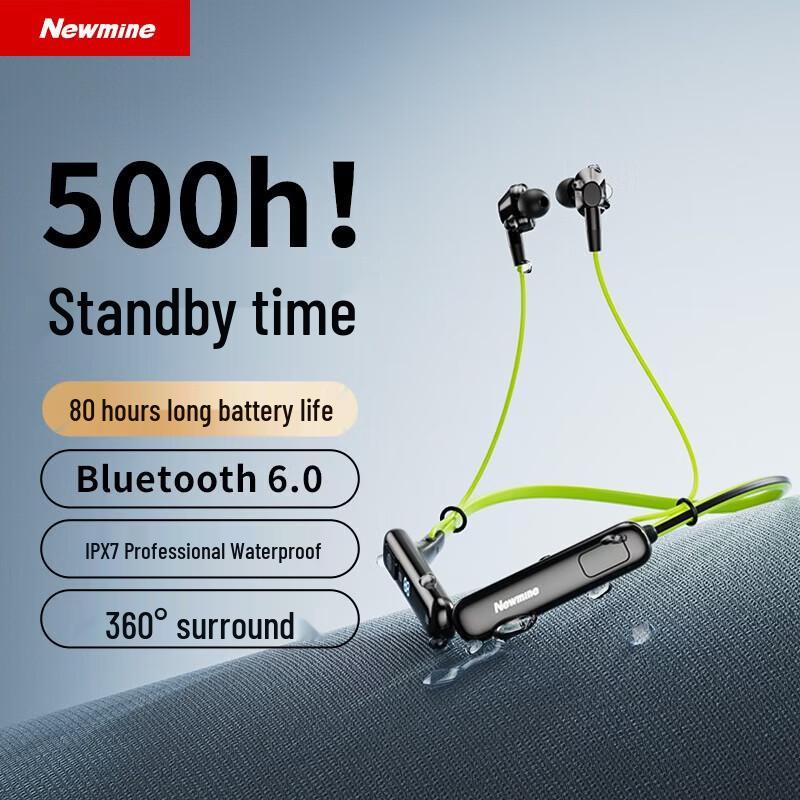 

Newmine C66 Neckband Bluetooth Sports Earphones
