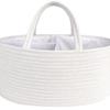 Modern Cotton Rope Hand-Held Storage Basket