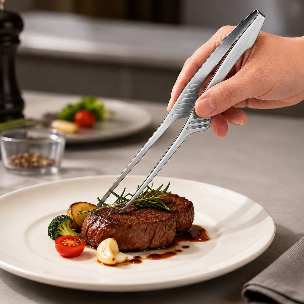 CMD Yakiniku Tongs Stainless Steel Yakiniku Tongs Set of 3