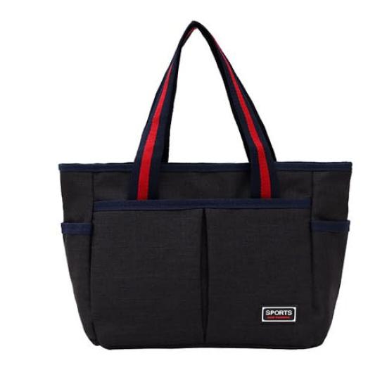 

Круглая сумка Черная Сумка-тоут для гольфа Сумка для гольфа Сумка для ланча Мужская Женская чёрный