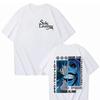 Anime Solo Leveling Cotton T-shirt Sung Jin-woo Print Men Women Clothes Solo Leveling Anime Manga Street Style Harajuku Male Top