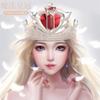 Lights And Music Magic Crown, Children'S Crown Headdress Toy, Girl Play House Princess Headband Crown